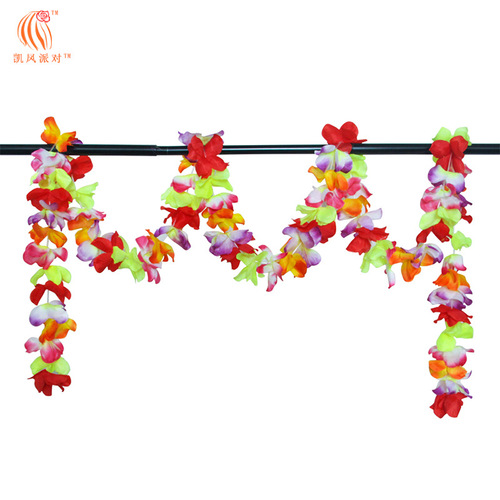 Kai Feng Party Colorful Flower Strips Hoop Flower Decorative Flowers 2-30 Meters Long Halloween Christmas Party Supplies