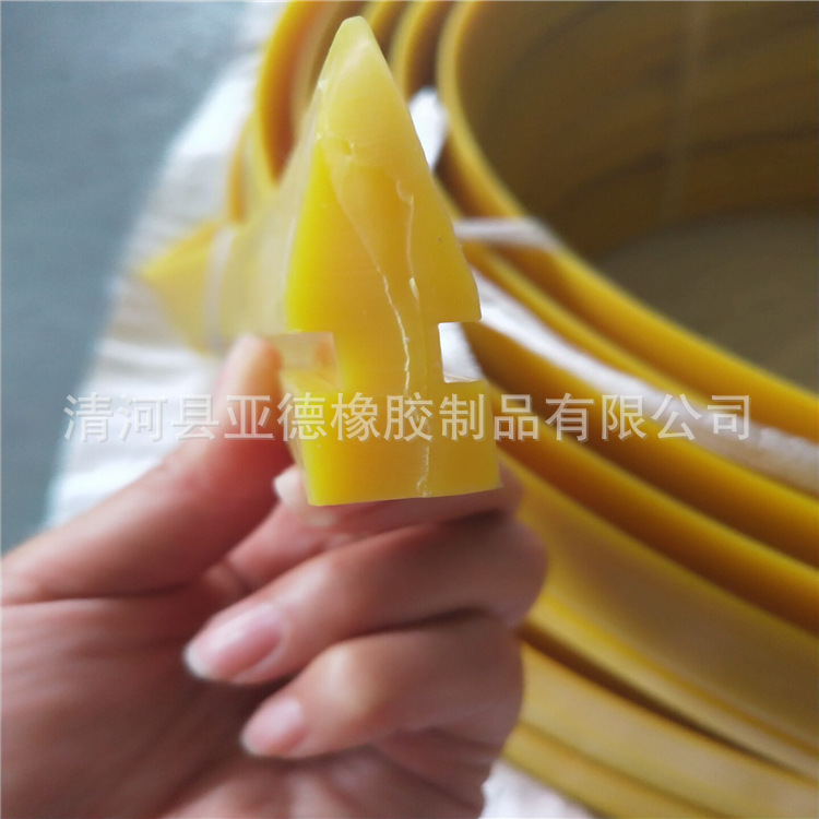 黄色硅胶密封条 防水密封条 硅胶密实 密封条 来图做