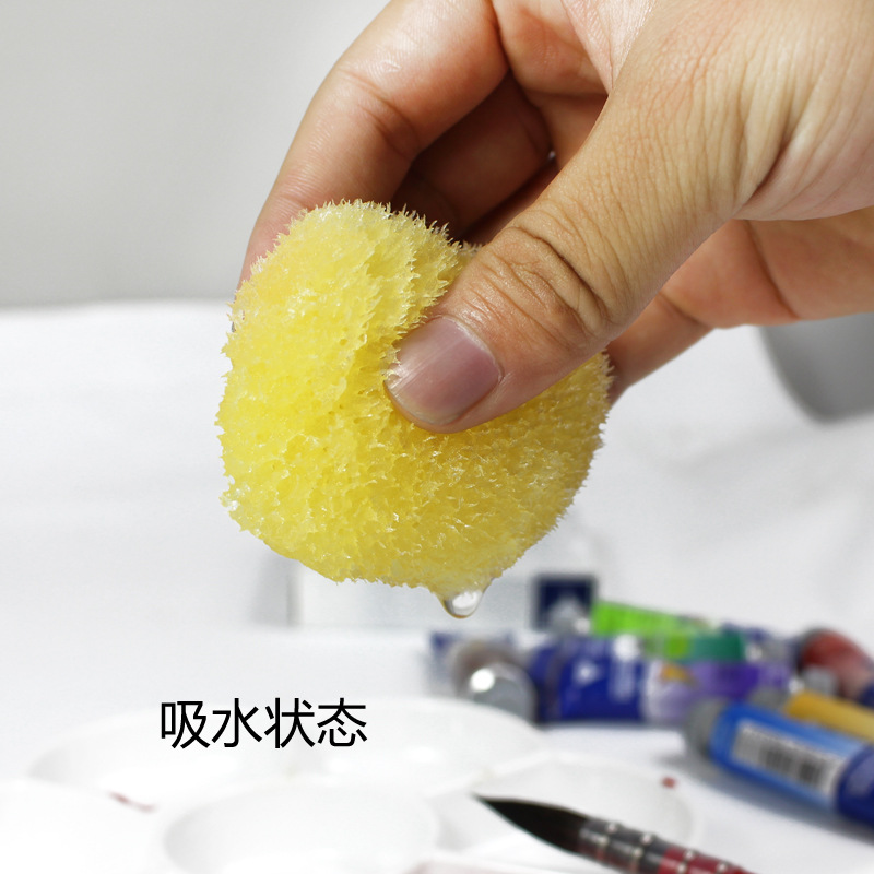 Griego natural esponja arte esponja acuarela Mediterráneo algodón acuarela textura herramienta 1,5-2,5 pulgadas