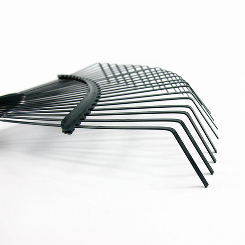 Factory direct sales grass rake 22 tooth rake wooden handle dead leaf rake steel wire grass rake garden rake gardening tools