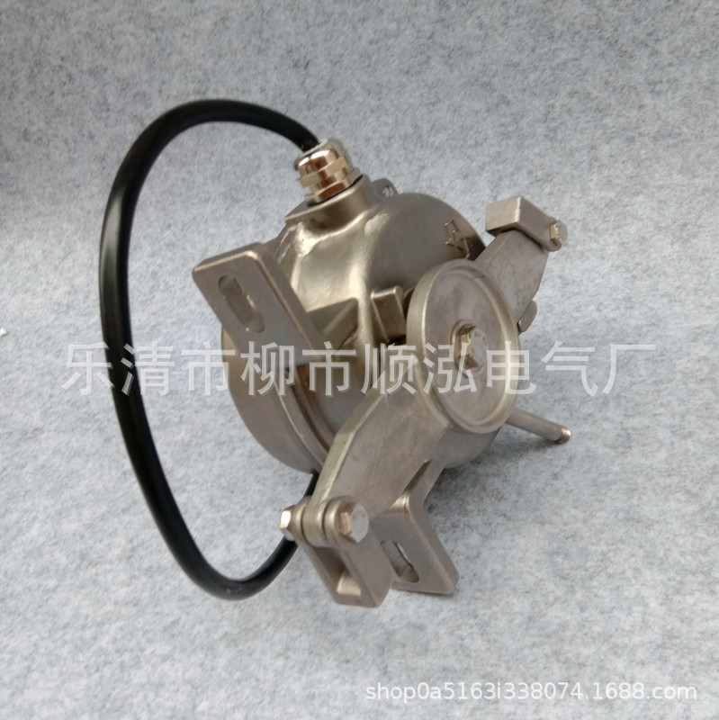 不锈钢双向拉绳开关 不锈钢两级跑偏开关 跑偏拉绳 急停保护装置
