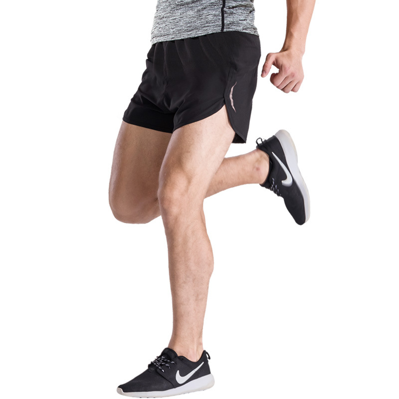 Pantalones cortos deportivos para hombres de verano secado rápido y transpirable delgados pantalones de entrenamiento de maratón de fitness