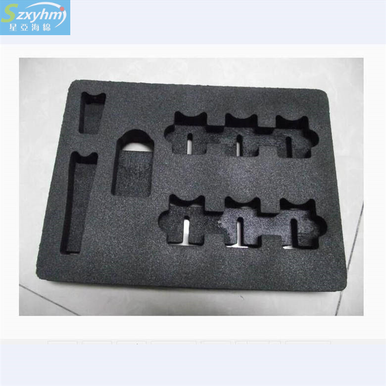 高档酒瓶EVA包装盒  多孔棉蓝色器具包装 雕刻卡槽板材防水防潮