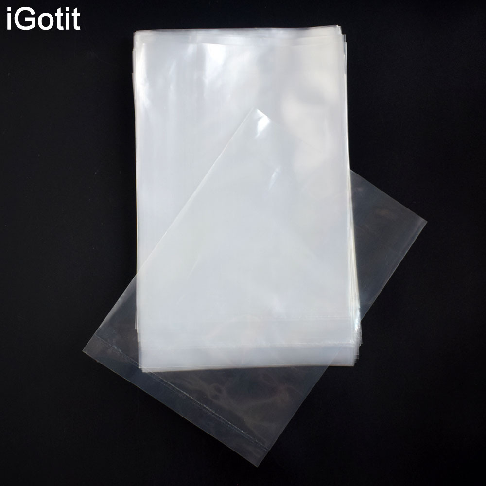 尺寸厚度可选加厚高压pe平口袋透明塑料包装袋无封口100只内箱袋