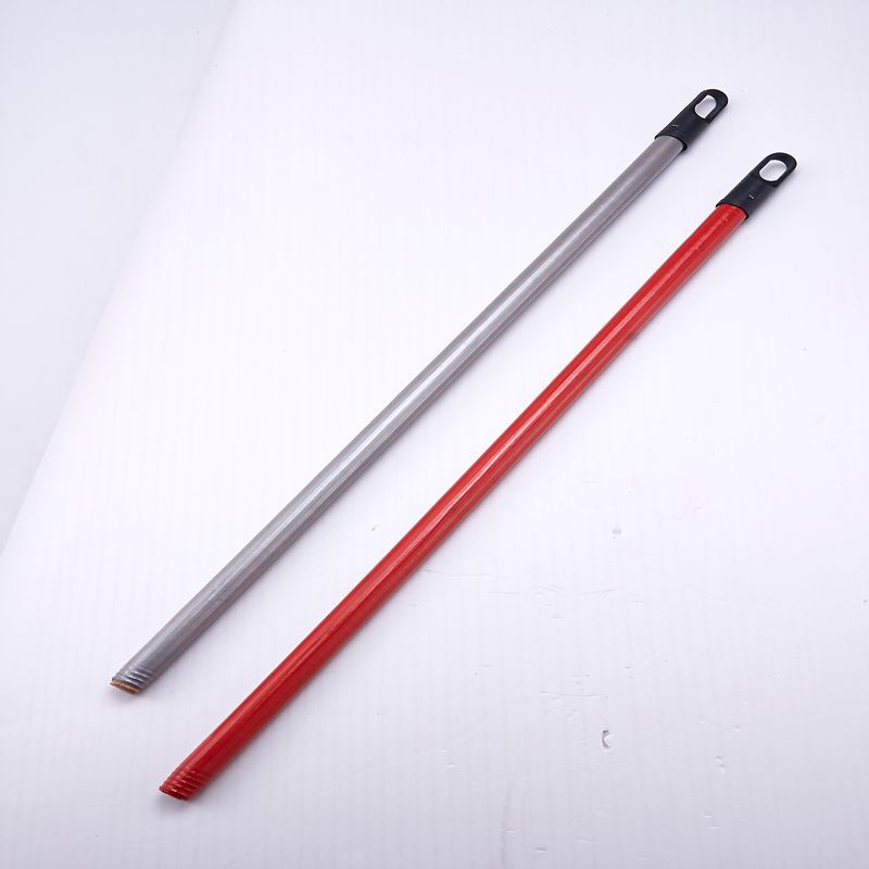 Factory direct mop Rod broom handle clean and comfortable handle black hook new material Film multi-length wooden rod