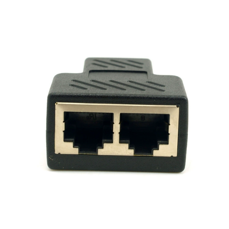 Сетевой конвертер RJ45 один пункт два соединителя три ссылки кабель CAT6 один мужской и два гнезда с защита/экранирование