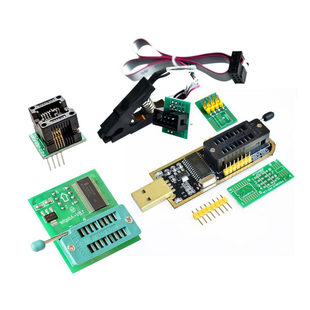 SOP8 test clip+CH341B local tyrant gold+1.8V conversion seat+SOP8 to DIP8 burning seat