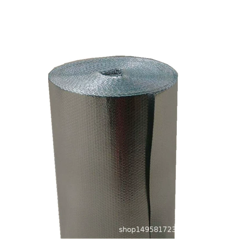 roof roof reflective membrane double -sided aluminum foil air heat insulation film sunscreen moisture -proof aluminum film insulation film insulation material