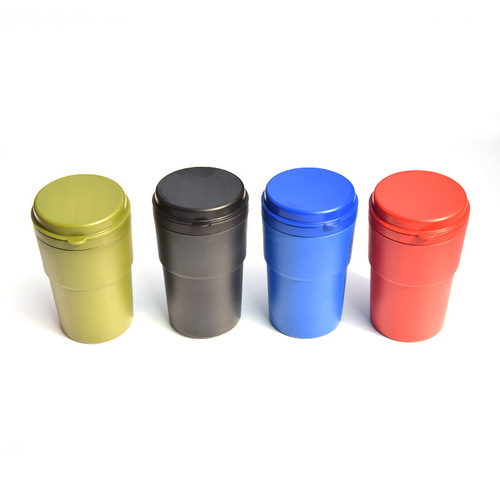 Manufacturer supplies high temperature resistant flame retardant PBT car ashtray, large capacity dual-purpose car ashtray for home and car