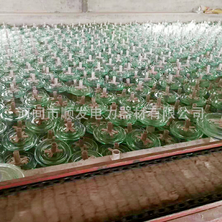 批发钢化玻璃绝缘子U70BP玻璃盘式绝缘子防污型标准玻璃绝缘子