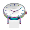 [Free LOGO] Colorful bowl -shaped three -dimensional surface surface quartz watch belt watch men