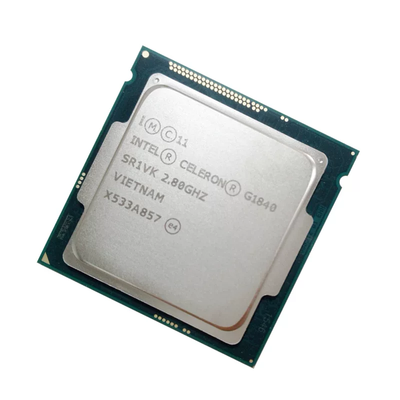 Двухъядерный G1840, интерфейс 1150, процессор (разобранный), 2 ядра, 22 нм