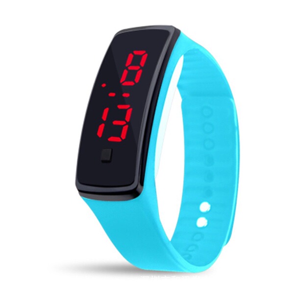 Silicone electronic bracelet