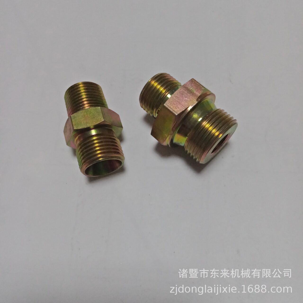 碳钢液压接头 碳钢油管接头 铁A3钢45钢胶管接头 1B碳钢扣压接头