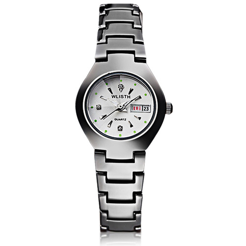 One piece drop shipping WLISTH watch tungsten steel color waterproof steel band watch fashion couple watch student watch quartz watch