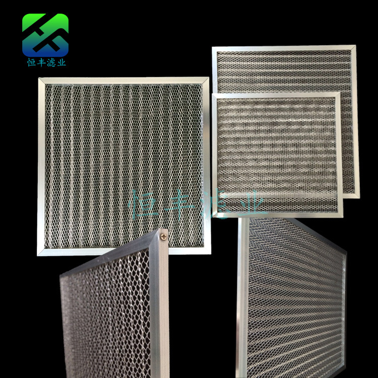 定.做：油雾过滤网/可清洗金属过滤网、铝框波浪防尘网、初效滤网