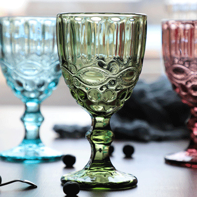 Hermosa Copa Europea color alivio copa de vino tinto Hotel partido creativo banquete