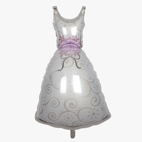 Factory direct sales bride and groom wedding dress suit wedding aluminum film balloon wedding wedding room decoration balloon