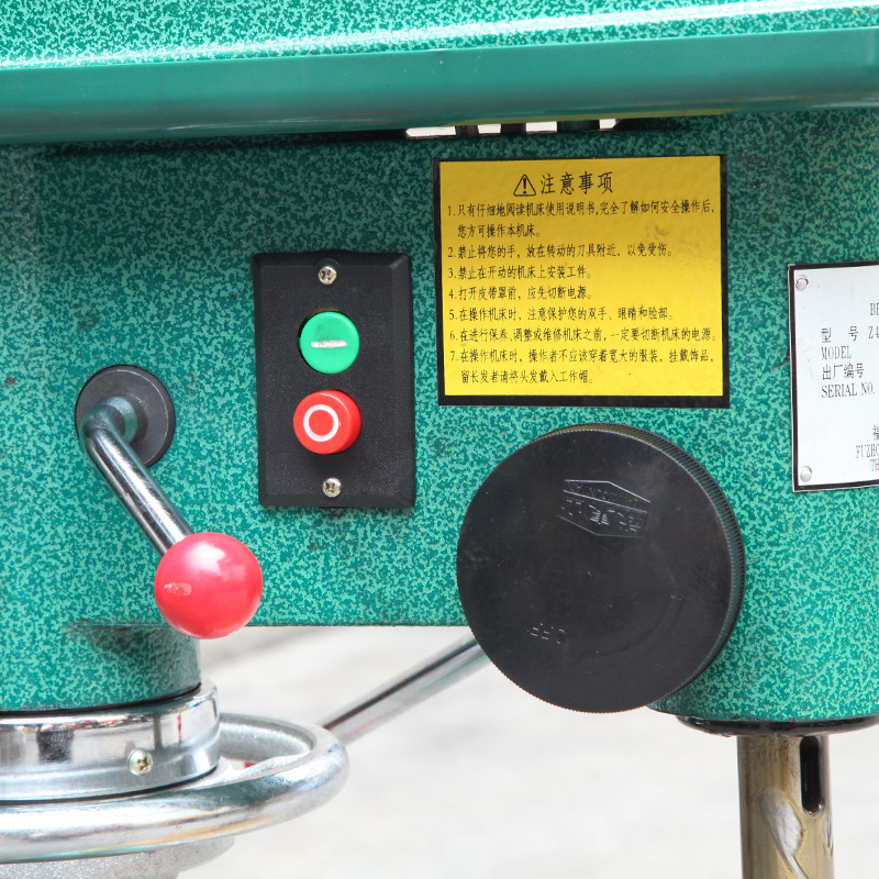 Fuzhou University of Technology Wuyishan platform drilling drilling machine 16mm Buddhist bead processing rotary hole five-speed speed regulation Z4116/2 4