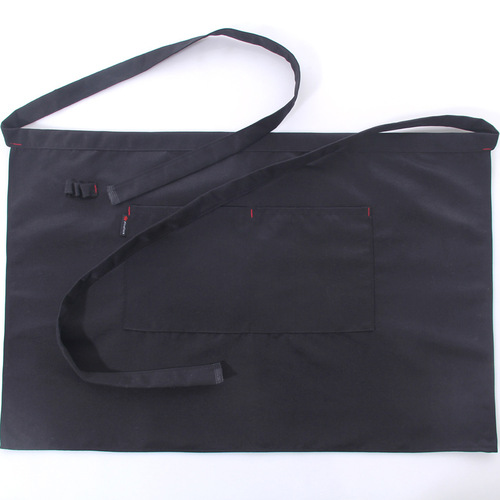 Kitchen half apron, household apron with pockets, anti-fouling, cafe apron, polyester cotton apron, women's smock, adult wholesale