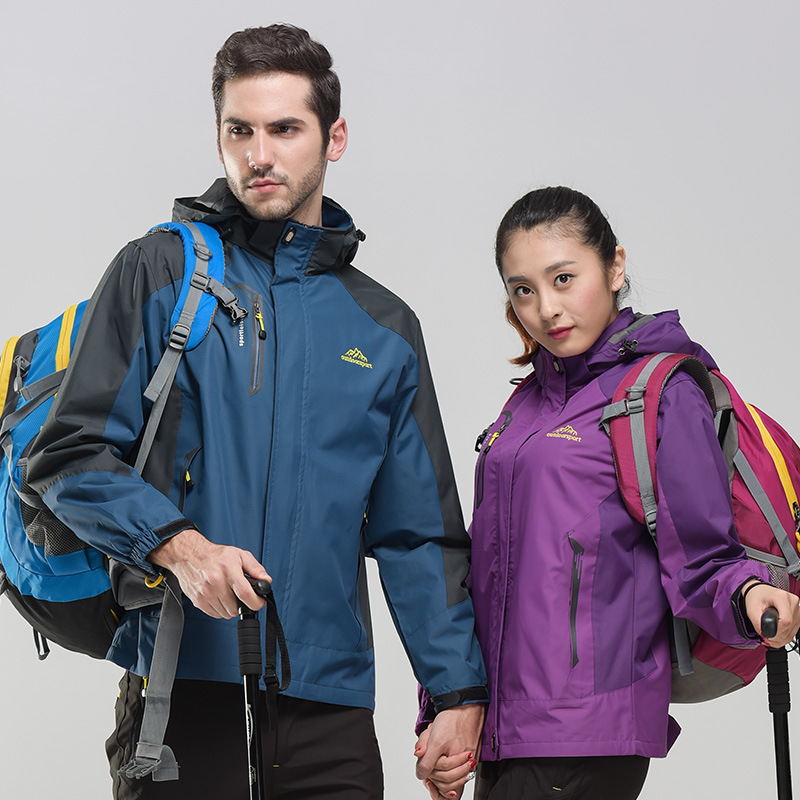New spring and autumn thin Express take-out assault clothing outdoor sports overalls coat printing logo a generation of hair