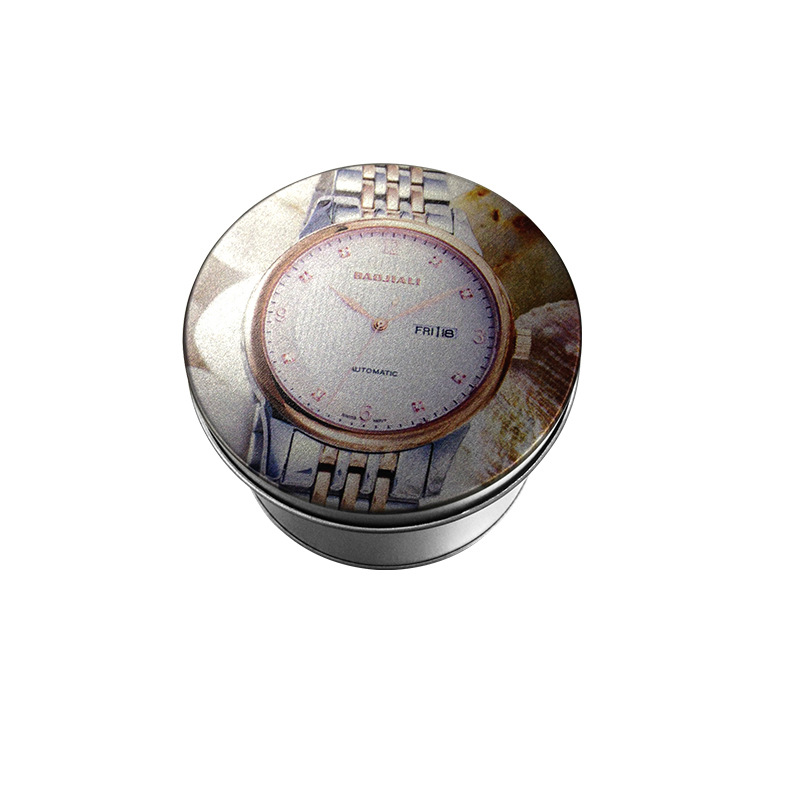 手表包装盒90*60铁盒包装 马口铁盒 高档手礼品盒定 制彩印