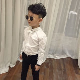 Демисезонная цветная рубашка подходит для мужчин и женщин, детская одежда, осенняя