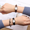 Trend square retro swiss watch, Mori, simple and elegant design, Korean style