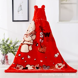 婴童抱毯毛毯;枕巾;围嘴围兜