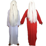 Красный белый костюм, xэллоуин, косплей, наряжаться