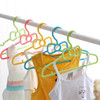 Children's plastic hanger with bow, 0-4 years, children's clothing, wholesale