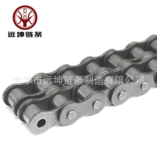 Manufacturer Direct Sales Roller Chain Manganese Steel Material Industrial Chain Single-Row Chain Supports Custom Length Chain Link Connector
