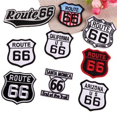 Yixiu embroidery cloth stickers computer embroidery stamps exquisite DIY number 66 shoulder straps armbands clothing decoration patch stickers
