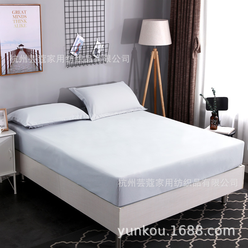 Yunkou cubierta de cama de fibra ultrafina 1,8 m cama Simmons cubierta protectora sábana impermeable colchón colcha sucia