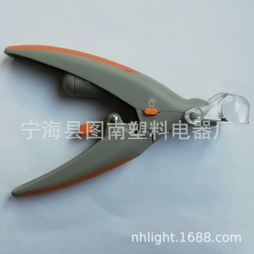 Ножницы для домашних животных Ножницы для ногтей с лампой для домашних животных Ножницы для кошек и собак Ножницы для ногтей Ножницы для лупы