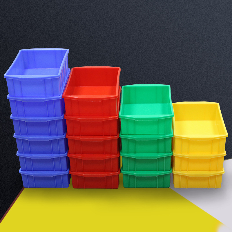 【多色彩工业塑料盒子】塑胶盘子商用塑胶盘物运仓库塑料塑胶筐