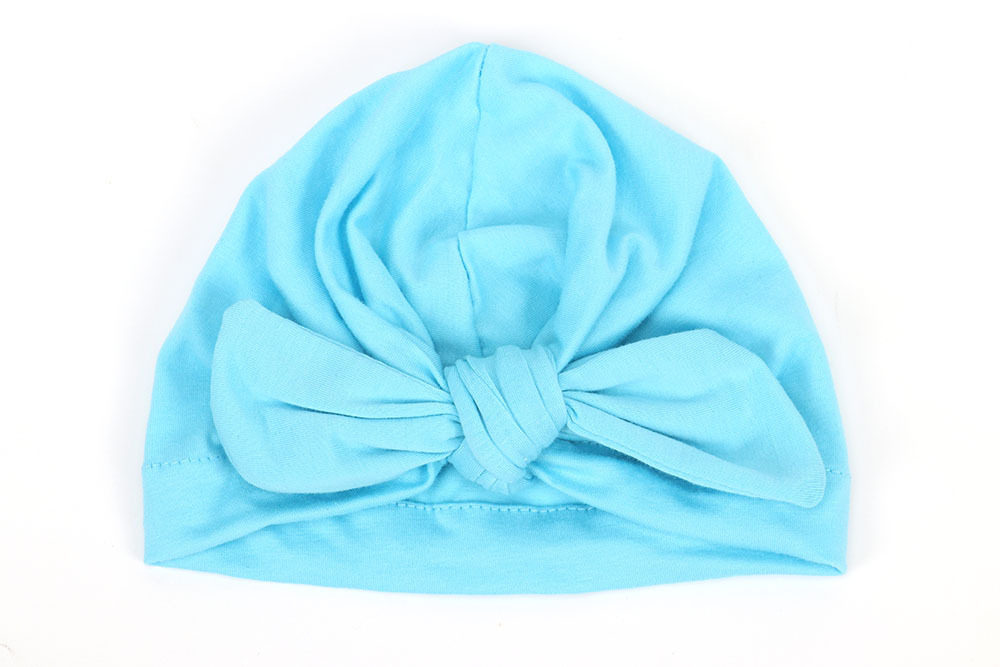 세미 라운드 캡-레이크 블루