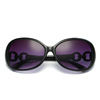 Fashionable retro sunglasses, glasses solar-powered, gradient, wholesale