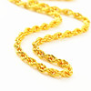 Necklace, golden chain, wholesale, 18 carat