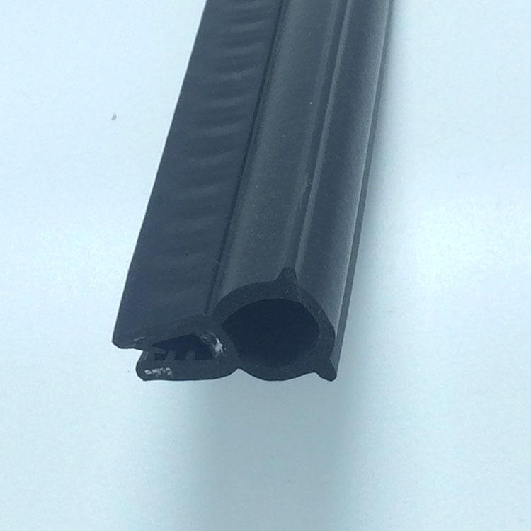 顶泡机械防尘密封条机电柜门侧泡防水密封胶条复合隔音发泡橡胶条