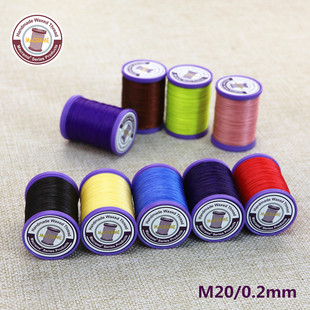 Macrame�ֹ����Ʒ��DIYϞ����Ⱦ���@��ȦM20 / 0.2mm/120m