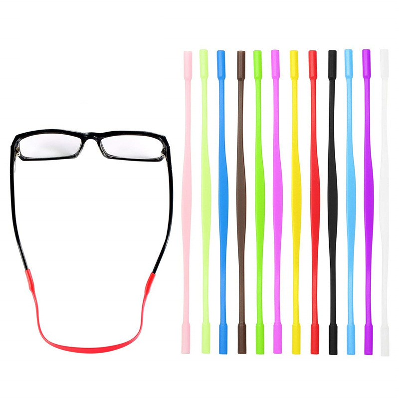 Glasses accessories children's silicone glasses rope strap anti-slip anti-shedding elastic sports glasses silicone lanyard Glasses accessories children's silicone glasses rope strap anti-slip anti-shedding elastic sports glasses silicone lanyard