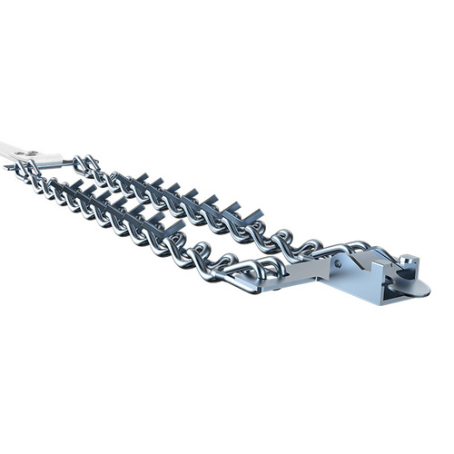 Car tire anti-skid chain, metal snow chain, thickened ice-breaking nail, mud, snow and sand universal emergency chain