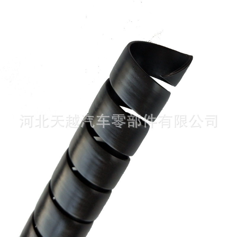 厂家生产电线电缆保护套缠绕包线管 开口缠绕式机械电线油管护套