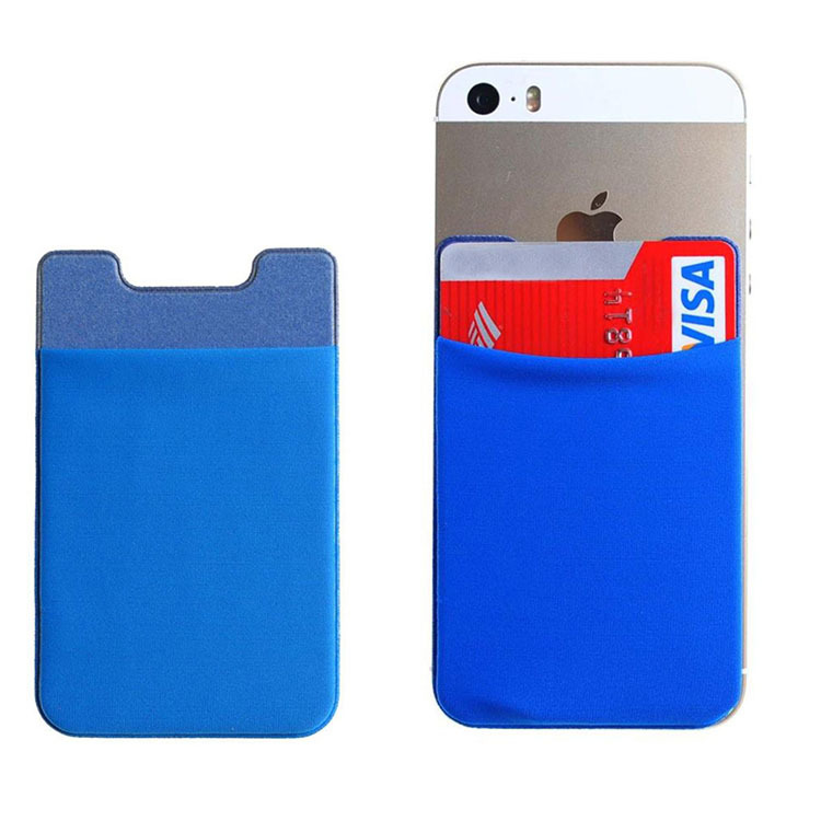 手机背贴莱卡布超迁卡套 银行卡公交卡套平板电脑手机通用背贴