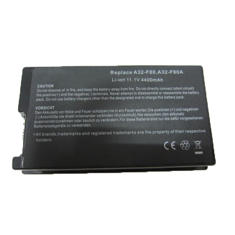 For ASUS F80 x82 X88 v F80S X85 F81S F83SE K41V laptop battery