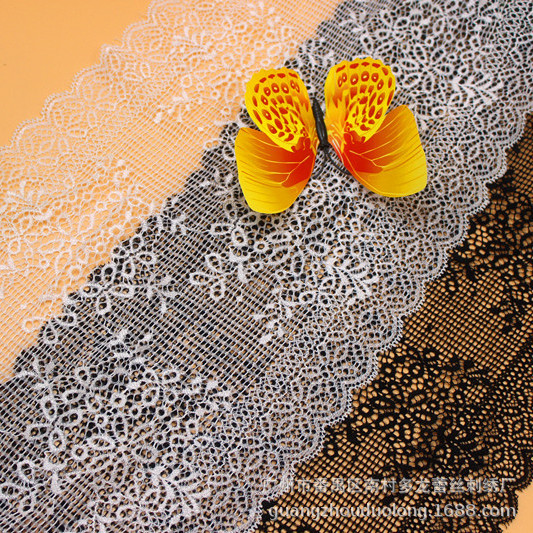 6520现货供应家纺沙发辅料面料布料性感时尚弹力蕾丝花边服装配件