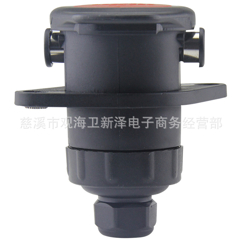 ABS/EBS interfaz camión semi-remolque tractor antibloqueo señal de potencia de freno 15-Core agujero cableado socket