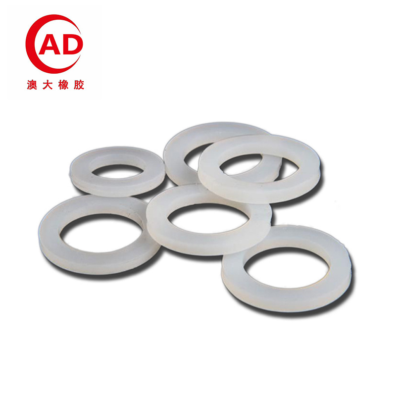 厂家直销食品级耐高温防水净水器o型密封圈  白色透明硅胶圈