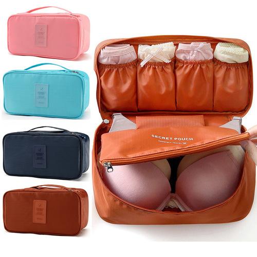 Korean second-generation travel bra bag, portable classification storage bag, multi-functional underwear storage bag